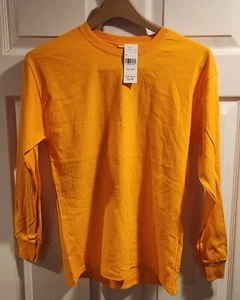NEW Hanes Men's Comfort Soft Tennessee Orange Long Sleeve Size L Large - Picture 1 of 8