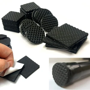 56 Non Slip Furniture Pad Grippers Hardwood Floors Anti Skid Chair Legs Adhesive - Picture 1 of 1