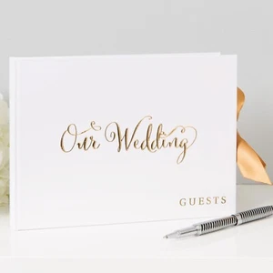 Always and Forever Our Wedding Goldfolie Gästebuch 80 Seiten - Bild 1 von 4