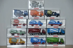 Wiking - betoniera - raccolta - 13 modelli di veicoli - 1:87 - mai aperta - - Foto 1 di 3