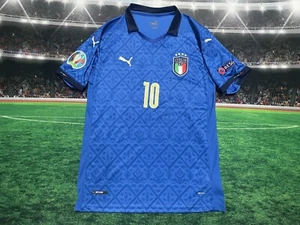 Lorenzo Insigne #10 Italy National Puma Soccer Team Sz XL Preowned - Picture 1 of 14