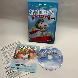 Snoopy's Grand Adventure - Wii U probado juega bien. Tiene papeleo peanuts pand - Imagen 1 de 12