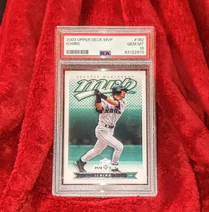 ICHIRO SUZUKI 2003 UPPER DECK MVP #182 MARINERS MVP PSA 10 🔥  - Picture 1 of 2