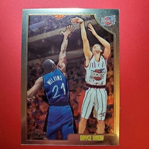 BRYCE DREW - ROOKIE RC #127 HOUSTON ROCKETS - VALPARAISO - 1999-00 TOPPS CHROME - Picture 1 of 3