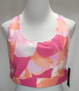 NEW WOMEN IDEOLOGY PERFORMANCE MED IMPACT RAPIDRY FLEX STRETCH FLAT SEAMS BRA 1X - Picture 1 of 1