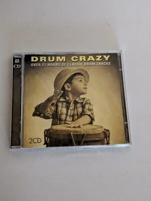 Drum Crazy: Over 2 1/2 Hours Of Classic Drum Tracks Sealed - Image 1 of 2