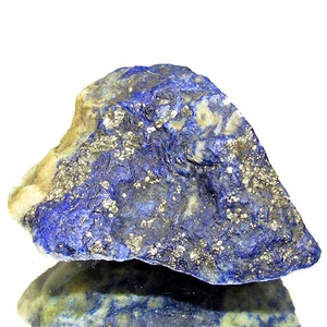 132.00Cts Untreated 100% Natural Lapis Lazuli Rough Shape Loose Gemstone CH 756 - Picture 1 of 3