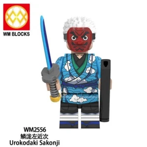 2 inch Custom Demon Slayer Sakonji Urokodaki Minifigure with Base, New/Mint - Picture 1 of 1