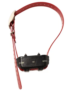 Garmin PT6 Collar - Very Good Condition w/ Short Contact Points - Red Strap - Picture 1 of 10