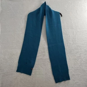 EDC Scarf Adult One Size Solid Blue Embroidered Cupid - Picture 1 of 7
