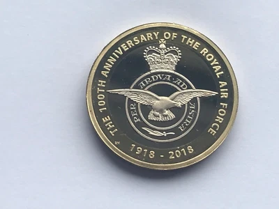 Simply Coins~ 2018 PROOF THE ROYAL AIR FORCE RAF TWO 2 POUND COIN - Image 1 of 4