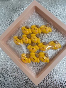 Sanrio Character Pompompurin 3D hairclips barrettes set/4pcs In Gift Box/Bag New - Picture 1 of 1