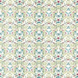 Clarke and Clarke Pieris Multi Butterfly Curtain Upholstery Craft Fabric - Picture 1 of 1