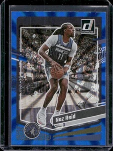 Naz Reid 2023-24 Panini Donruss Blue Holo Laser Border /49 - Picture 1 of 3