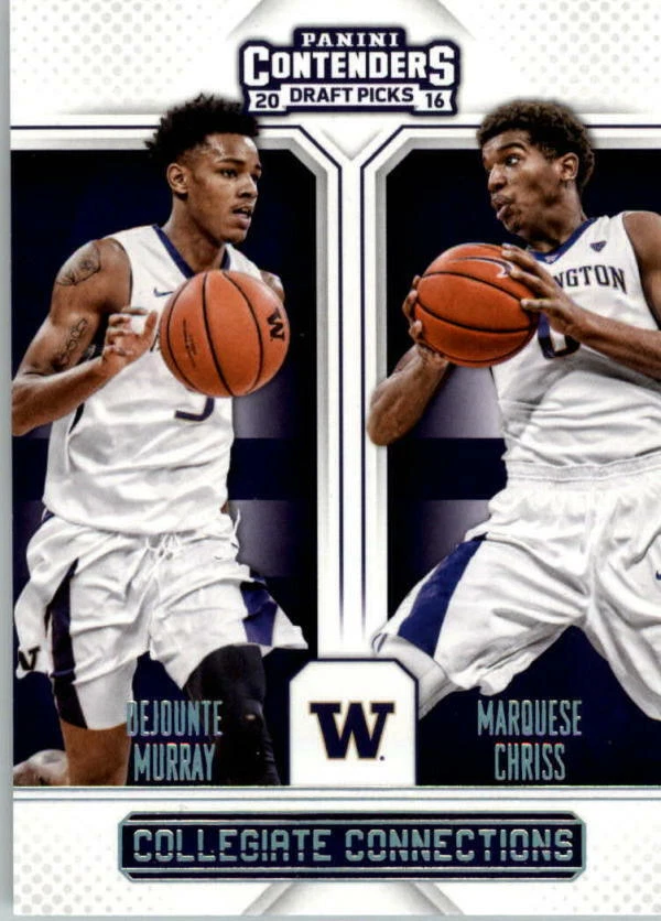 2016-17 Panini Contenders Draft Picks Collegiate Connections #2 Dejounte Murray/ - Image 1 of 1