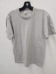Vintage Screen Stars Best Grey New Old Stock Blank T-Shirt Sz Medium 80s Single - Picture 1 of 2