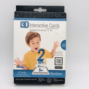 Cypher i3D Interactive Number Counting Cards • iPad, iPod iPhone • Damaged Box - Photo 1/3
