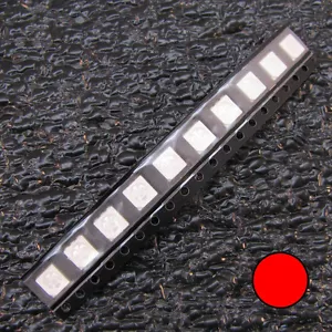 50x Ultrahell rot 5050 SMD LED PLCC-6 3-Chip SMT 50 Stck. SCHNELLER US-VERKÄUFER V39 - Bild 1 von 4