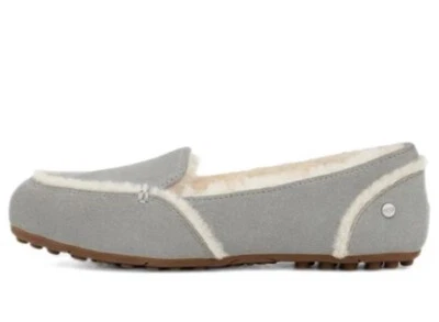 ZAPATOS MOCASINES UGG HAILEY GRIS PIEL DE OVEJA US 5 / EU 36 / UK 3 Foto 1 de 4