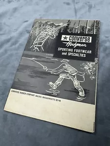 C.1950 Converse Hodgman Klappbroschüre, öffnet 14""H x 25""W, Watboote, Angeln - Bild 1 von 7