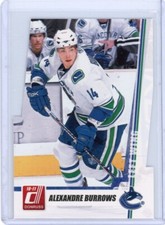 2010-11 Donruss Die-Cut Gems #116 Alexandre Burrows 18/30  *S6396