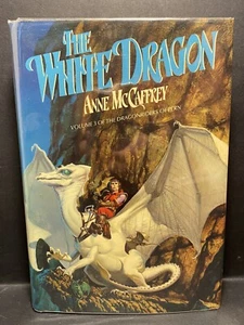 Anne McCaffrey The White Dragon SIGNED 1st Ed Del Rey 1978 Vol III Novel Of PERN - Picture 1 of 16