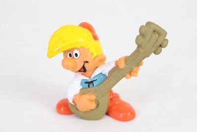 Smurfs Pewit Smurf Peewit Johan Rare Vintage Toy Figure PVC 80s Figurine - Image 1 of 3