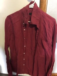 Club Room Men’s Button Down Medium Shirt  - Picture 1 of 2