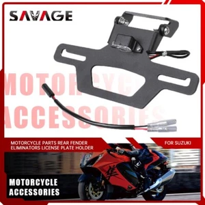 Soporte de matrícula eliminadores de guardabarros para SUZUKI HAYABUSA GSX 1300R 2025 - Imagen 1 de 8