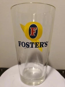 Foster's Australian Beer SurfBoard Pint Glass 8’6” Big Wave Gun 16oz Vintage - Picture 1 of 2