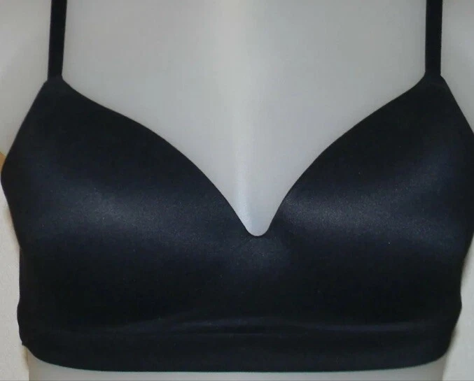 Soma Women's Enbliss Wireless Push up Bra Cb6 Black Size 34b