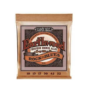 Ernie Ball Earthwood w/Plain G Phosphor Bronze Acoustic Guitar Strings - 10-52 - Picture 1 of 1