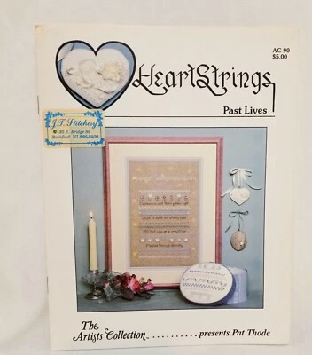 Past Lives The Artists Collection Cross Stitch Leaflet Heartstrings Pat Thode - Image 1 of 4