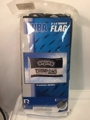 San Antonio Spurs 2014 NBA Champions Flag 3x5 - Image 1 of 2