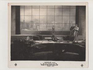 METROPOLIS ORIGINAL LOBBY CARD FRITZ LANG UFA 1927