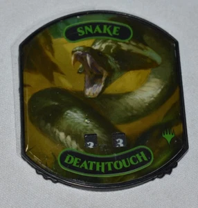 SNAKE Deathtouch Ultra Pro MTG Relic Tokens Eternal Collection Regular Non - Bild 1 von 4