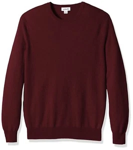 Phenix Herren 100 % Kaschmir Big & Tall Rundhals Pullover Langarm 4XT WEINROT *NEU* - Bild 1 von 2