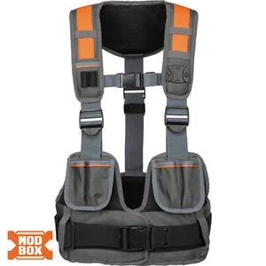 Klein Tools 55828MB MODBox Tool Vest, Fully Adjustable, Padded Comfort Support, - Picture 1 of 8