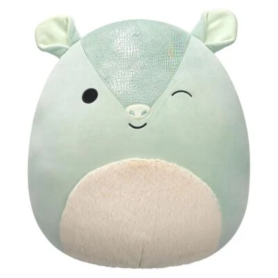 Jazwares SQCR06649 - Squishmallows - Arilla, das Gürteltier, ca. 40 cm