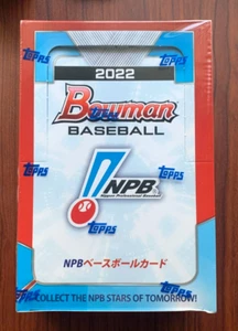 2022 Topps Bowman NPB Baseball Japan League HOBBY Box - Factory Sealed - Picture 1 of 2
