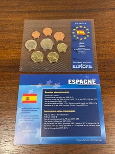 Mint Kit Spain First Currencies IN Euro Shaping Circulation 2011 (10-41) - Picture 1 of 4