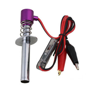 Electronic Glow Plug Starter Igniter With Charger For 1/8 1/10 HSP Nitro RC Car