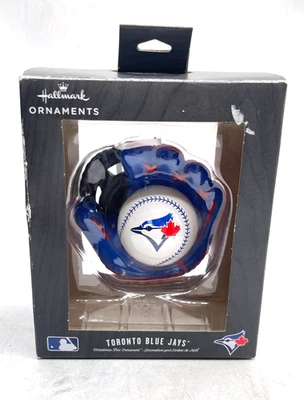 MLB Toronto Blue Jays™ Baseball Glove Hallmark Ornament- Good Condition - Image 1 of 4