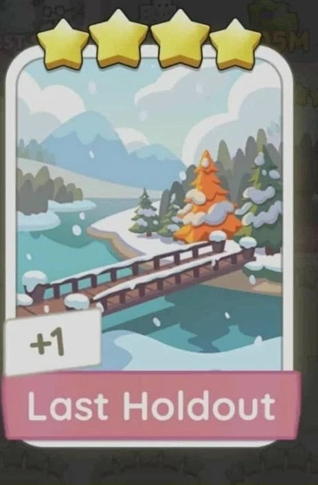 1x Last Holdout - 🎲 Monopoly Go Digital Sticker TRADE CARD - Image 1 of 1