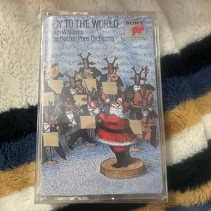 NEW SEALED Joy to the World John Williams and The Boston Pops Orchestra Cassette - Picture 1 of 2