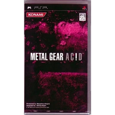 Metal Gear Ac!d PlayStation Portable PSP NTSC-J CIB - Image 1 of 4