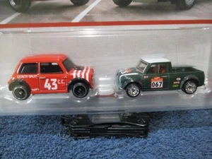 HOT WHEELS 2025 TARGET EXCLSIVE 2-PACK, MORRIS MINI & '67 AUSTIN MINI PICKUP - Picture 1 of 5