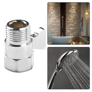 Premium Flow Control Valve for Shower Head Improve Showering Efficiency - Picture 1 of 12