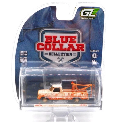 Greenlight Blue Collar Series 14 1973 Ford F-100 Weathered 1:64 Diecast - Image 1 of 2