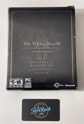 The Elder Scrolls Anthology PC DVD Windows w/ Manual All Maps & Slipcover SEALED - Image 1 of 4
